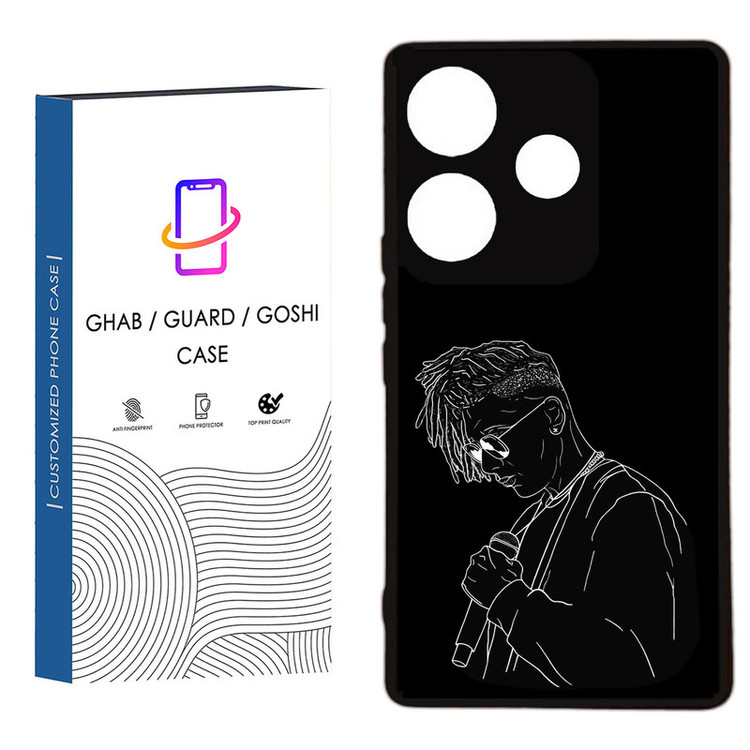 کاور قاب گارد گوشی طرح پسرانه کد 14 - TPU مناسب برای گوشی موبایل شیائومی Redmi 13