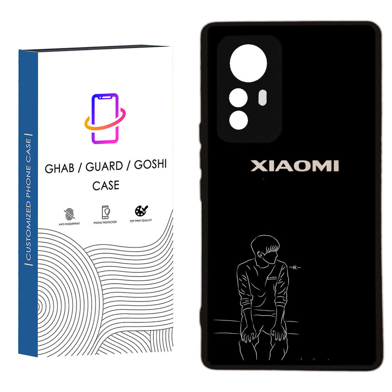 کاور قاب گارد گوشی طرح پسرانه کد 107 - TPU مناسب برای گوشی موبایل  شیائومی Redmi Note 12S
