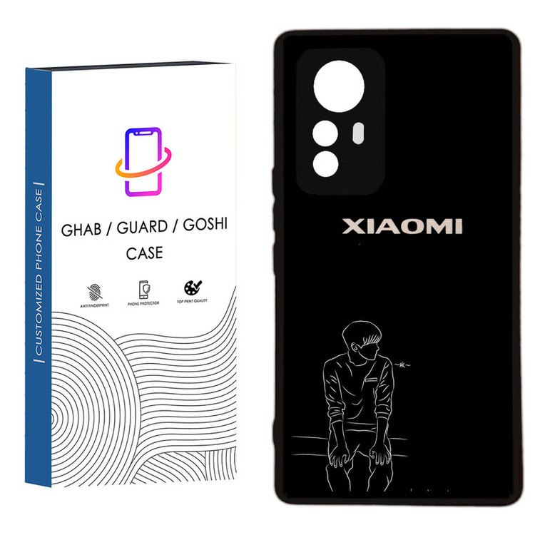 کاور قاب گارد گوشی طرح پسرانه کد 107 - TPU مناسب برای گوشی موبایل شیائومی Redmi Note 12S