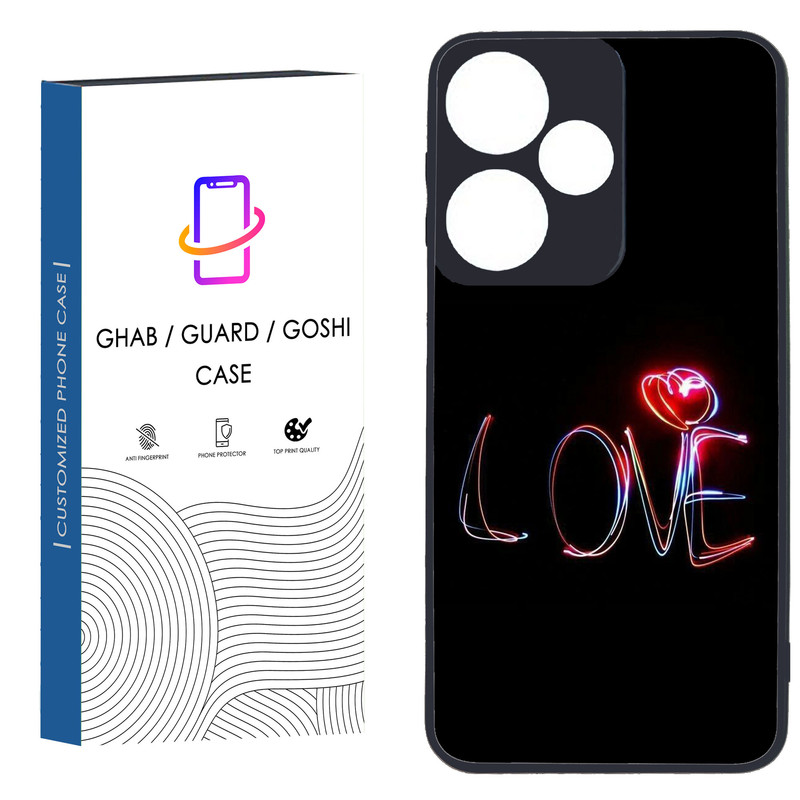کاور قاب گارد گوشی طرح دخترانه کد 80 - TPU مناسب برای گوشی موبایل شیائومی Redmi 13