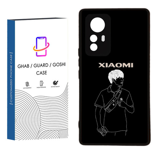 کاور قاب گارد گوشی طرح پسرانه کد 101 - TPU مناسب برای گوشی موبایل شیائومی Redmi Note 12S