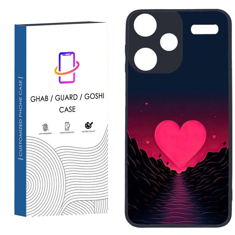 کاور قاب گارد گوشی طرح دخترانه کد 46 - TPU مناسب برای گوشی موبایل شیائومی Redmi Note 13 Pro Plus