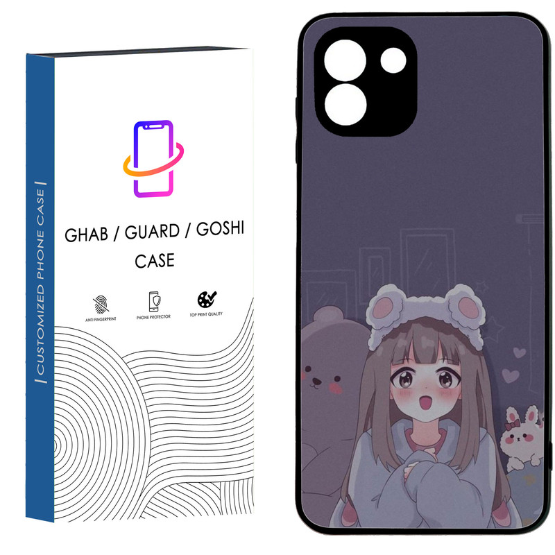 کاور قاب گارد گوشی طرح دخترانه کد 48- TPU مناسب برای گوشی موبایل   سامسونگ Galaxy A03