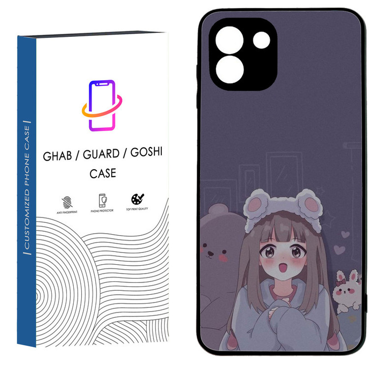 کاور قاب گارد گوشی طرح دخترانه کد 48- TPU مناسب برای گوشی موبایل سامسونگ Galaxy A03