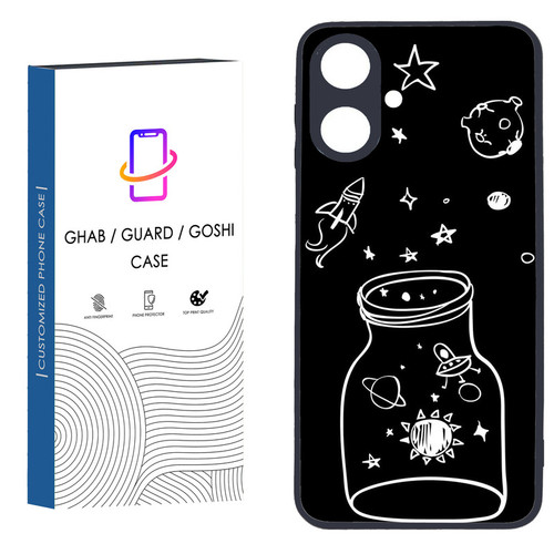 کاور قاب گارد گوشی طرح فانتزی کد 75 - TPU مناسب برای گوشی موبایل سامسونگ Galaxy A06