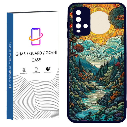 کاور قاب گارد گوشی طرح فانتزی کد - TPU - BN مناسب برای گوشی موبایل شیائومی Redmi Note 9 4G / Redmi 9T