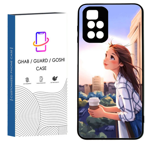 کاور قاب گارد گوشی طرح دخترانه کد 29 - TPU مناسب برای گوشی موبایل شیائومی Redmi Redmi 10 4G