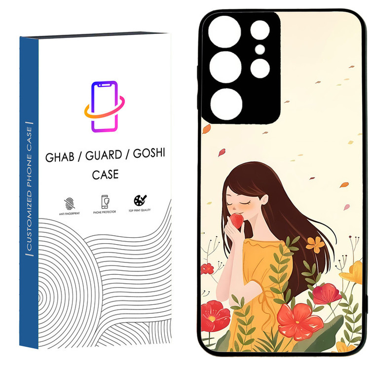 کاور قاب گارد گوشی طرح دخترانه کد 64 - TPU مناسب برای گوشی موبایل سامسونگ Galaxy S21 Ultra / S20 Ultra