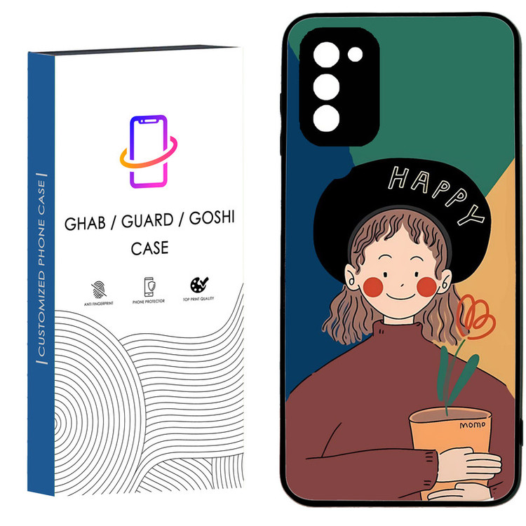 کاور قاب گارد گوشی طرح دخترانه کد 70 - TPU مناسب برای گوشی موبایل سامسونگ Galaxy A03S