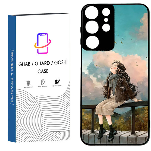 کاور قاب گارد گوشی طرح دخترانه کد 14 - TPU مناسب برای گوشی موبایل سامسونگ Galaxy S21 Ultra / S20 Ultra