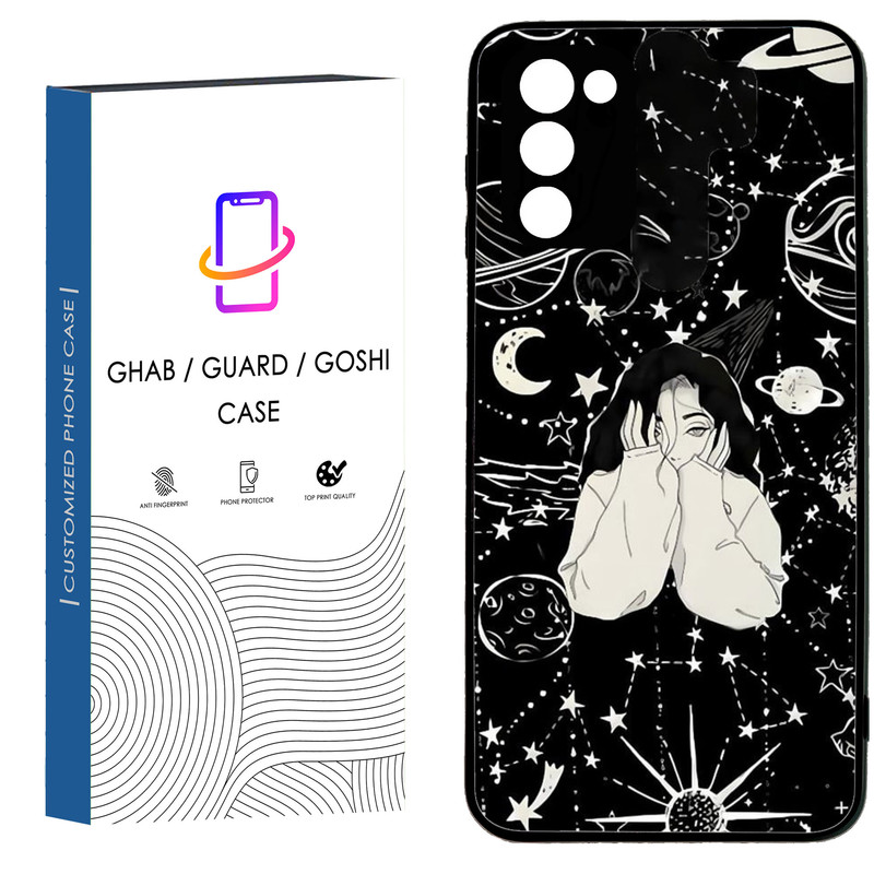 کاور قاب گارد گوشی طرح دخترانه کد 159 - TPU مناسب برای گوشی موبایل سامسونگ Galaxy A02S