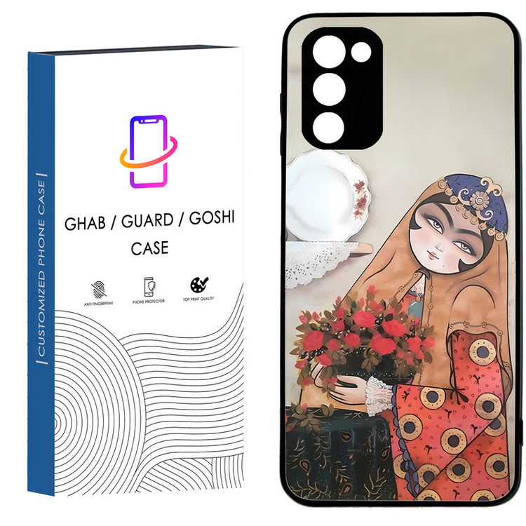 کاور قاب گارد گوشی طرح دخترانه کد 45 - TPU مناسب برای گوشی موبایل سامسونگ Galaxy A02S