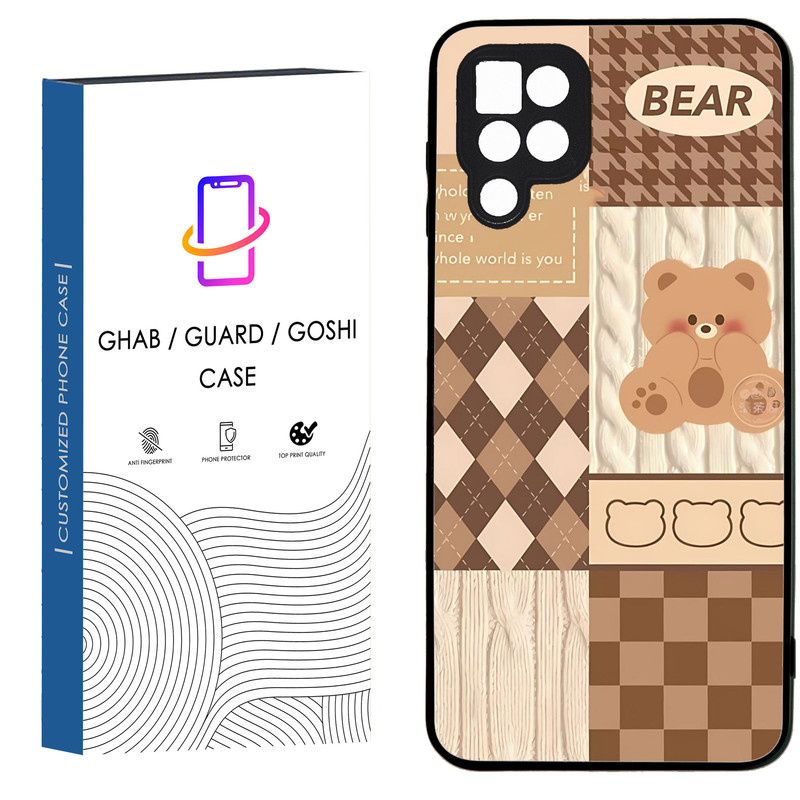کاور قاب گارد گوشی طرح دخترانه کد 25 - TPU مناسب برای گوشی موبایل سامسونگ Galaxy A12