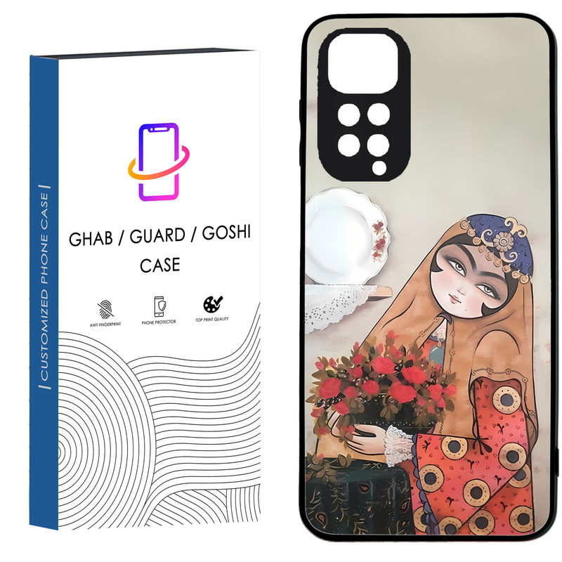 کاور قاب گارد گوشی طرح دخترانه کد 01 - TPU مناسب برای گوشی موبایل شیائومی Redmi note11 4g / note 11s 4g