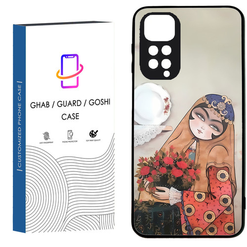 کاور قاب گارد گوشی طرح دخترانه کد 01 - TPU مناسب برای گوشی موبایل شیائومی Redmi note11 4g / note 11s 4g