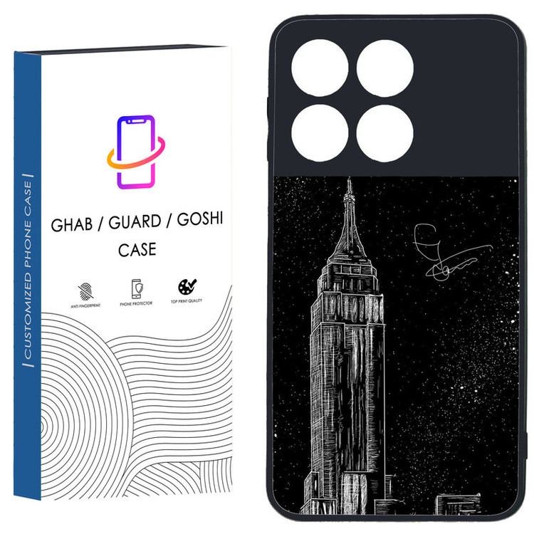 کاور قاب گارد گوشی طرح پسرانه کد 42 - TPU مناسب برای گوشی موبایل شیائومی Poco X6 Pro 5G / Redmi K70E