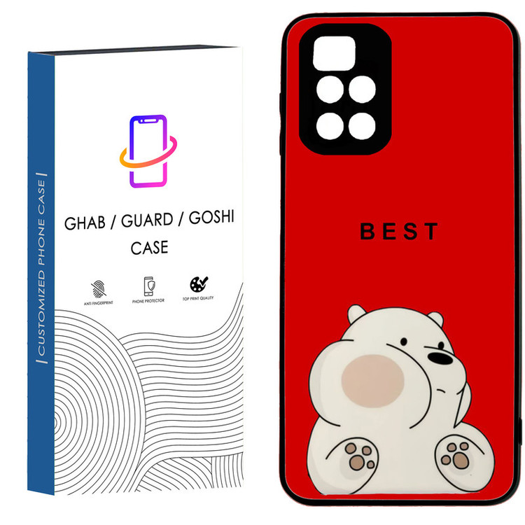 کاور قاب گارد گوشی طرح دخترانه کد 60 - TPU مناسب برای گوشی موبایل شیائومی Redmi Redmi 10 4G