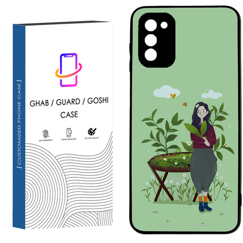 کاور قاب گارد گوشی طرح دخترانه کد 6 - TPU مناسب برای گوشی موبایل سامسونگ Galaxy A03S