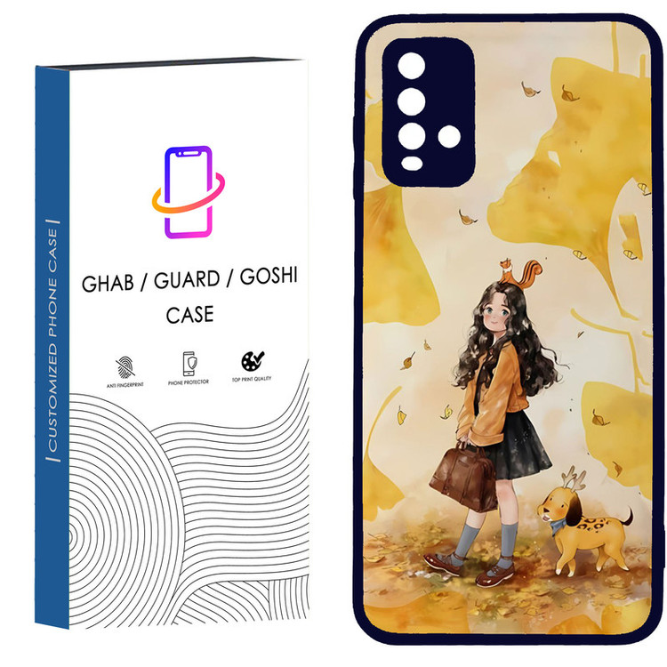 کاور قاب گارد گوشی طرح دخترانه کد - TPU - BN مناسب برای گوشی موبایل شیائومی Redmi Note 9 4G / Redmi 9T