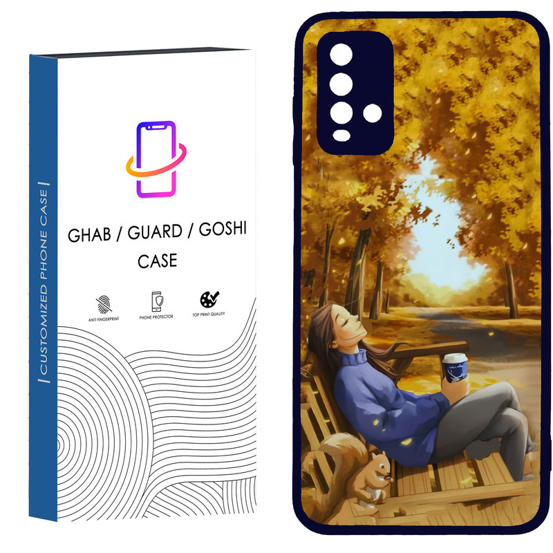 کاور قاب گارد گوشی طرح دخترانه کد - TPU - BN مناسب برای گوشی موبایل  شیائومی Redmi Note 9 4G / Redmi 9T