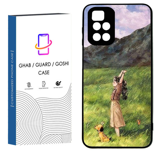 کاور قاب گارد گوشی طرح دخترانه کد 35 - TPU مناسب برای گوشی موبایل شیائومی Redmi Redmi 10 4G