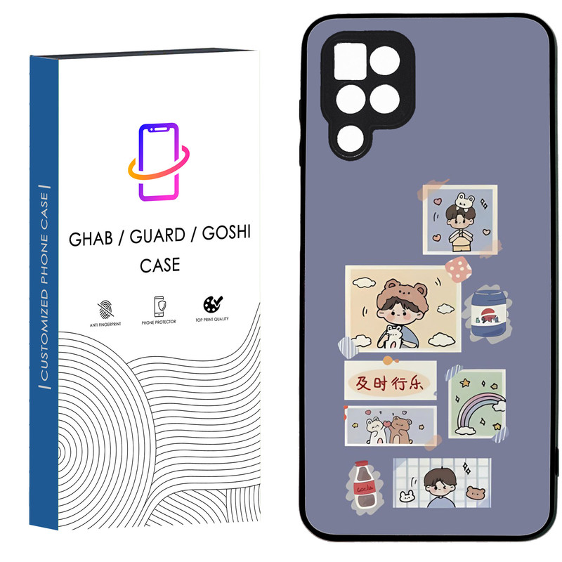 کاور قاب گارد گوشی طرح فانتزی کد 36 - TPU مناسب برای گوشی موبایل سامسونگ Galaxy A12