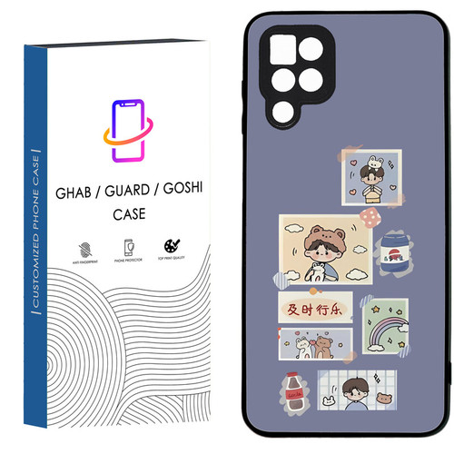 کاور قاب گارد گوشی طرح فانتزی کد 36 - TPU مناسب برای گوشی موبایل سامسونگ Galaxy A12