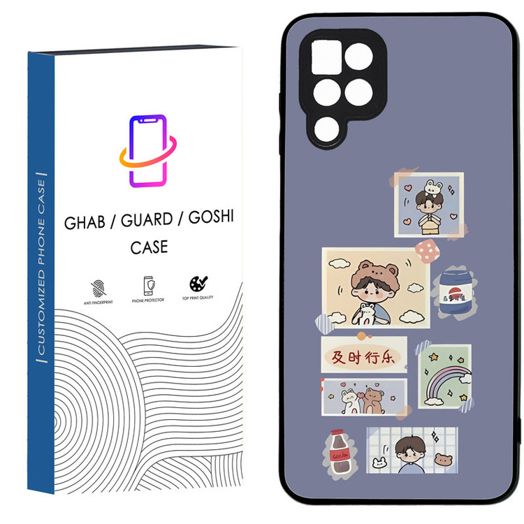 کاور قاب گارد گوشی طرح فانتزی کد 36 - TPU مناسب برای گوشی موبایل سامسونگ Galaxy A12