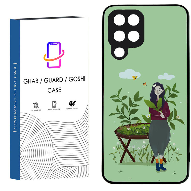 کاور قاب گارد گوشی طرح دخترانه کد 8 - TPU مناسب برای گوشی موبایل سامسونگ Galaxy A22 4G