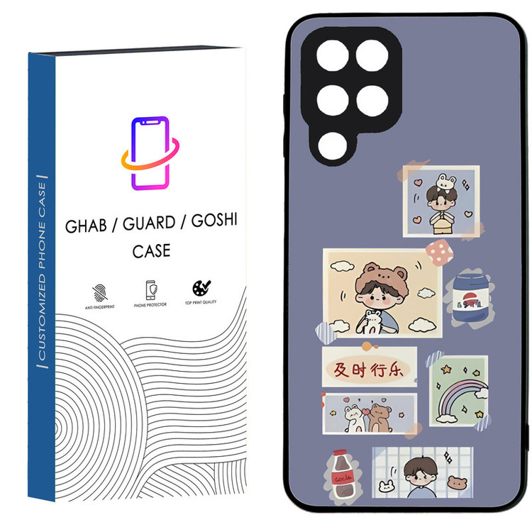 کاور قاب گارد گوشی طرح دخترانه کد 47 - TPU مناسب برای گوشی موبایل سامسونگ Galaxy A22 4G