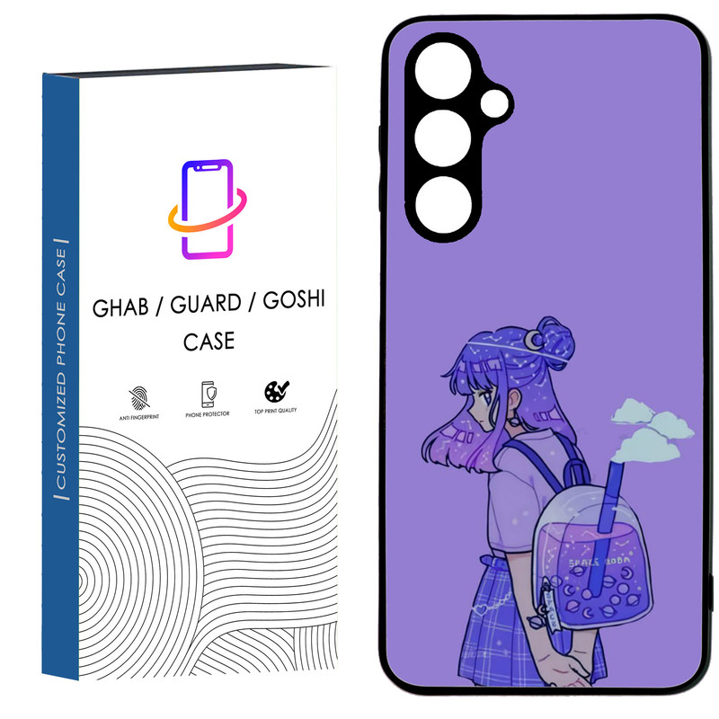 کاور قاب گارد گوشی طرح  دخترانه کد 66 - TPU مناسب برای گوشی موبایل   سامسونگ Galaxy A34