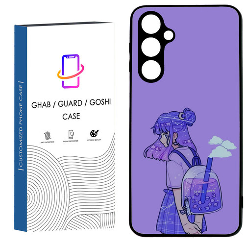 کاور قاب گارد گوشی طرح دخترانه کد 66 - TPU مناسب برای گوشی موبایل سامسونگ Galaxy A34