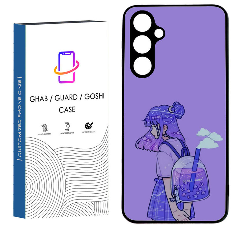 کاور قاب گارد گوشی طرح دخترانه کد 66 - TPU مناسب برای گوشی موبایل سامسونگ Galaxy A34