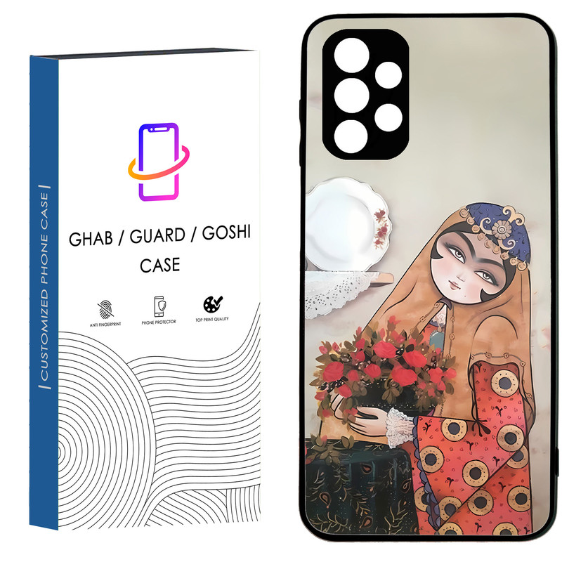 کاور قاب گارد گوشی طرح دخترانه کد 2 - TPU مناسب برای گوشی موبایل سامسونگGalaxy  A32 4G