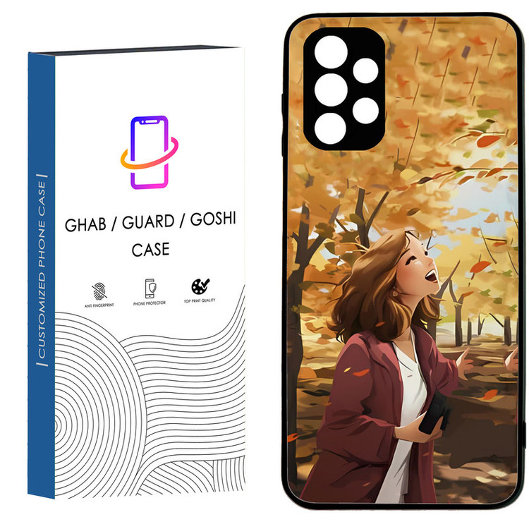 کاور قاب گارد گوشی طرح دخترانه کد 32 - TPU مناسب برای گوشی موبایل سامسونگGalaxy A32 4G