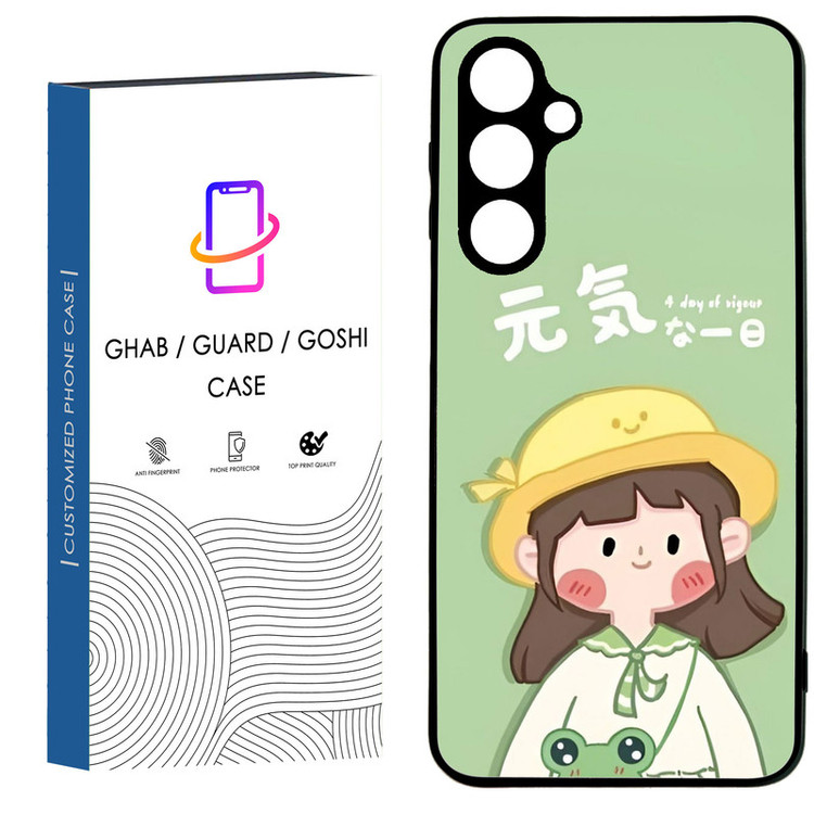 کاور قاب گارد گوشی طرح دخترانه کد 41 - TPU مناسب برای گوشی موبایل سامسونگ Galaxy A34