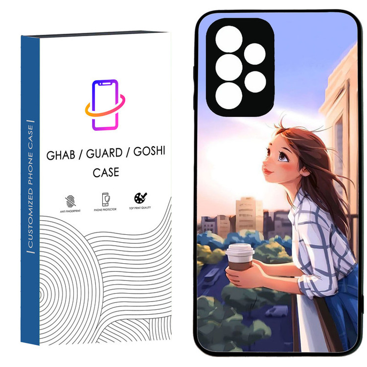 کاور قاب گارد گوشی طرح دخترانه کد 29- TPU مناسب برای گوشی موبایل سامسونگ Galaxy A53