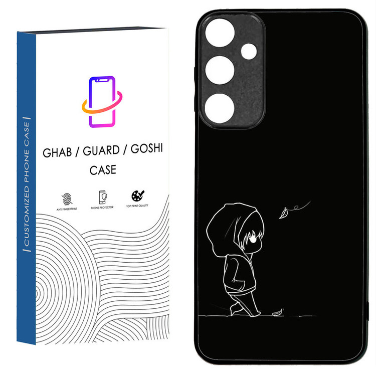 کاور قاب گارد گوشی طرح دخترانه کد 41 - TPU مناسب برای گوشی موبایل سامسونگ Galaxy A24