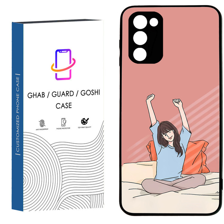 کاور قاب گارد گوشی طرح دخترانه کد 39 - TPU مناسب برای گوشی موبایل سامسونگ Galaxy A02S