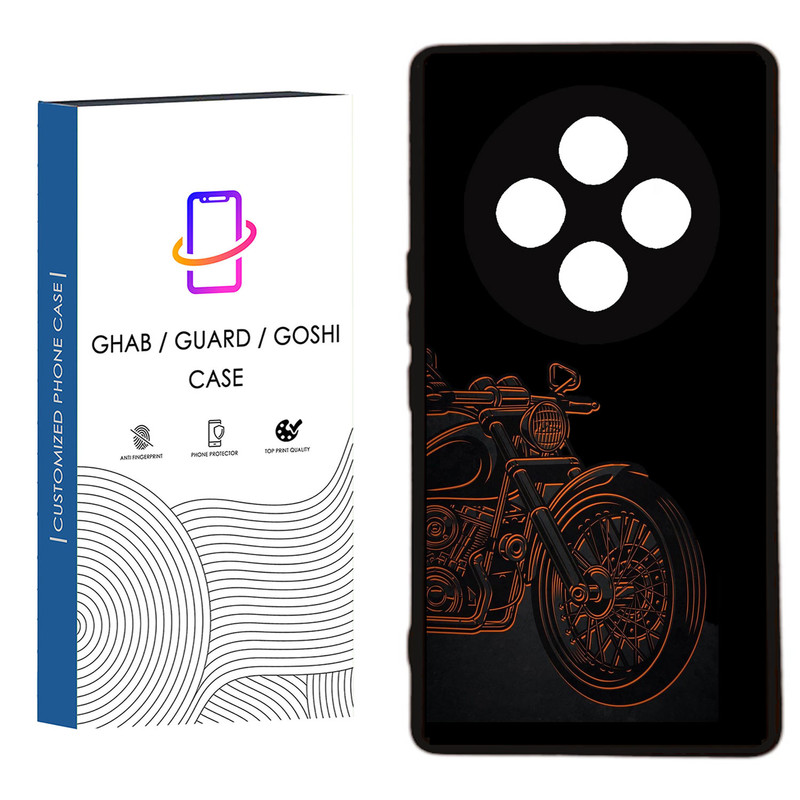 کاور قاب گارد گوشی طرح پسرانه کد 54 - ROCK مناسب برای گوشی موبایل شیائومی Redmi 14C / Poco C75