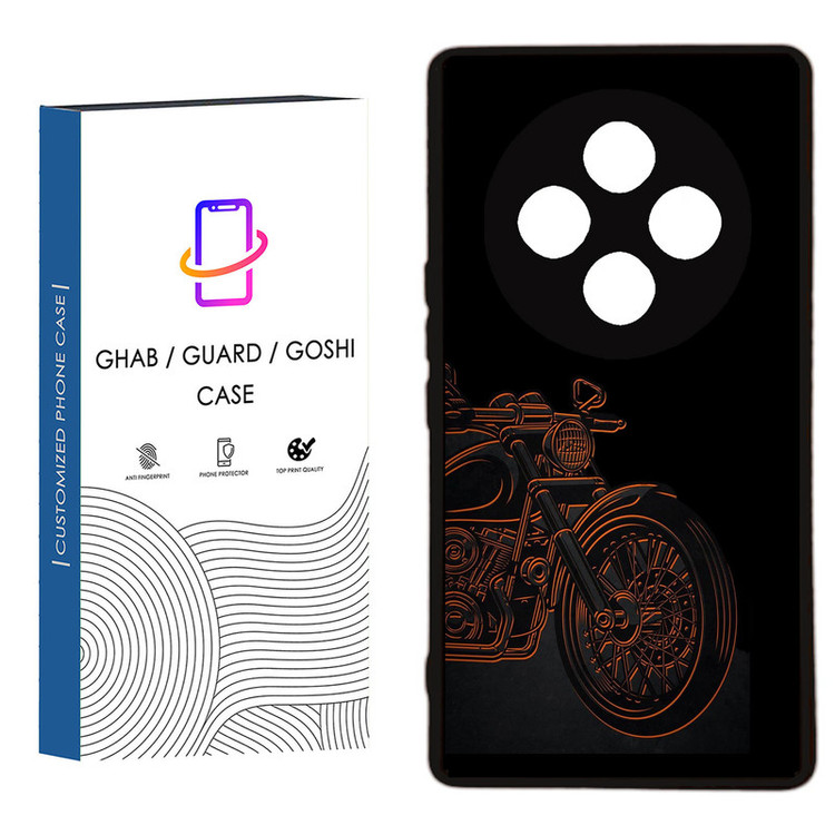 کاور قاب گارد گوشی طرح پسرانه کد 54 - ROCK مناسب برای گوشی موبایل شیائومی Redmi 14C / Poco C75