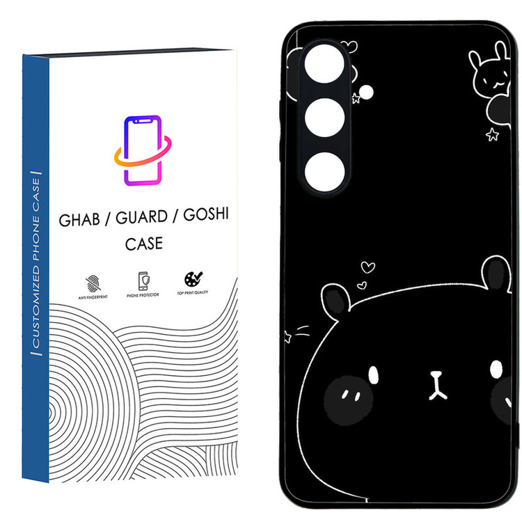 کاور قاب گارد گوشی طرح دخترانه کد 35 - TPU مناسب برای گوشی موبایل سامسونگ Galaxy S24 FE