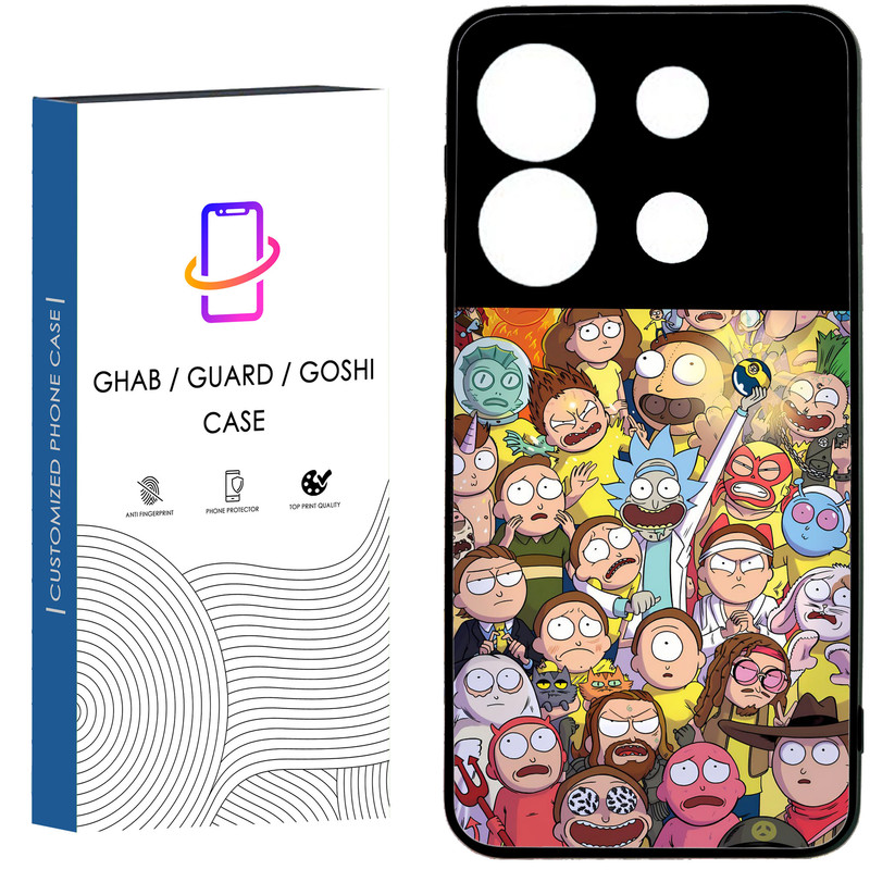 کاور قاب گارد گوشی طرح فانتزی کد 22- TPU مناسب برای گوشی موبایل شیائومی Redmi Note 13 Pro 5G / Poco X6 5G