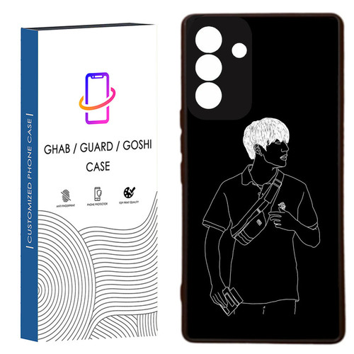 کاور قاب گارد گوشی طرح پسرانه کد 59 -Rock مناسب برای گوشی موبایل سامسونگ Galaxy A55