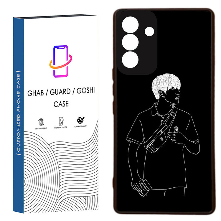 کاور قاب گارد گوشی طرح پسرانه کد 59 -Rock مناسب برای گوشی موبایل سامسونگ Galaxy A55