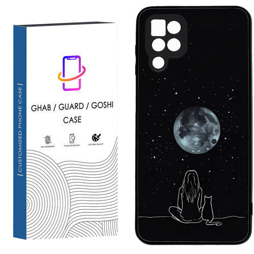 کاور قاب گارد گوشی طرح دخترانه کد 51- TPU مناسب برای گوشی موبایل سامسونگ Galaxy A12