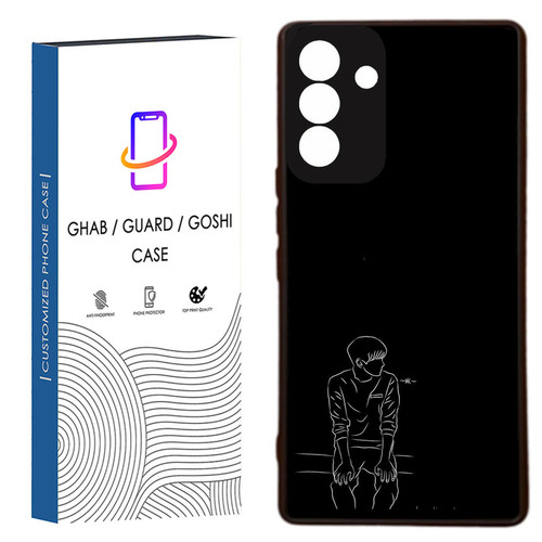 کاور قاب گارد گوشی طرح پسرانه کد 69 -Rock مناسب برای گوشی موبایل سامسونگ Galaxy A55
