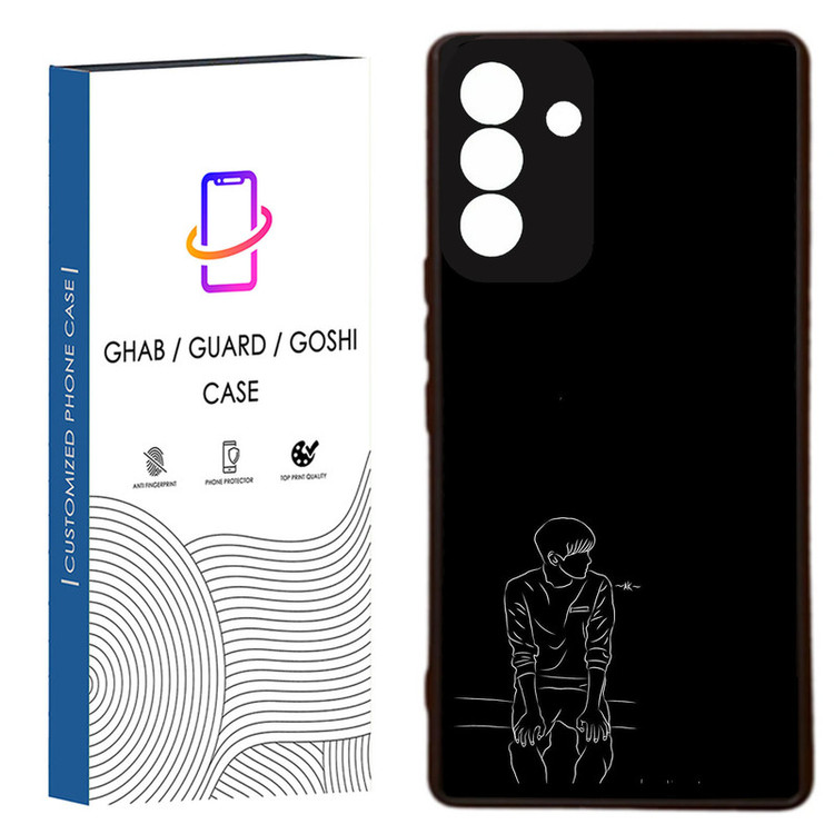کاور قاب گارد گوشی طرح پسرانه کد 69 -Rock مناسب برای گوشی موبایل سامسونگ Galaxy A55
