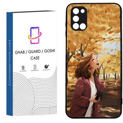 کاور قاب گارد گوشی طرح دخترانه کد 33 - TPU مناسب برای گوشی موبایل سامسونگ Galaxy A31