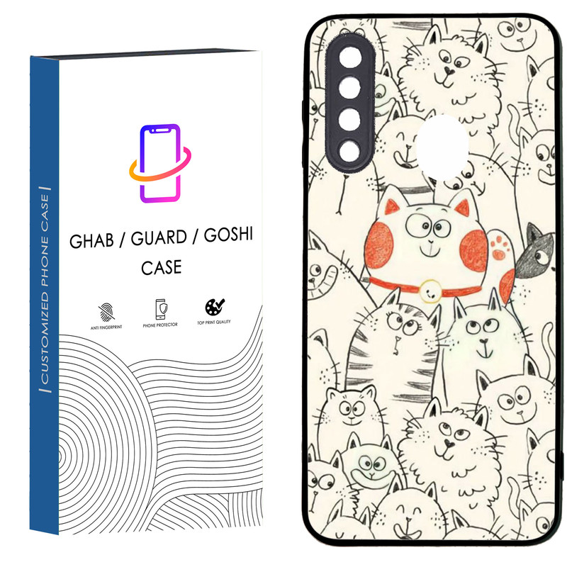 کاور قاب گارد گوشی طرح دخترانه کد 96 - TPU مناسب برای گوشی موبایل سامسونگ Galaxy A20S